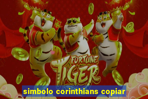 simbolo corinthians copiar